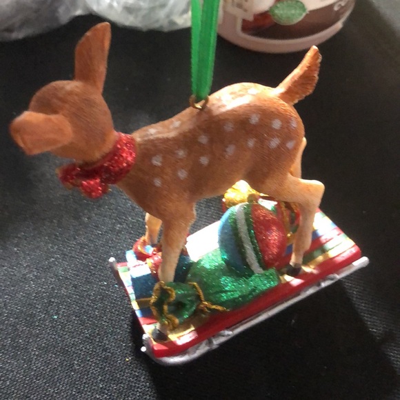 Vintage Danbury Mint-The Baby Animal ornament -Fawn - Picture 5 of 12